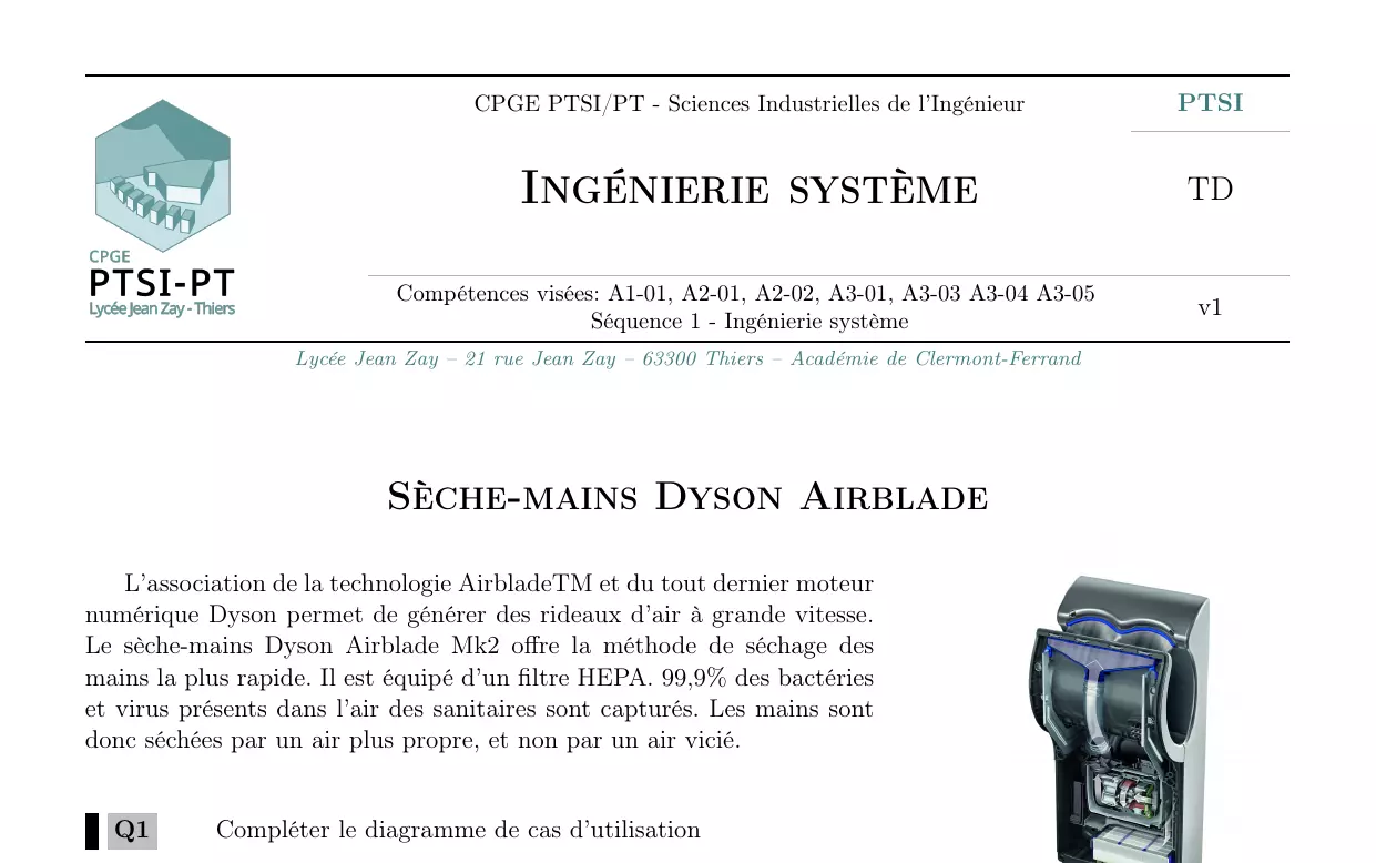 Sèche-mains DYSON airblade