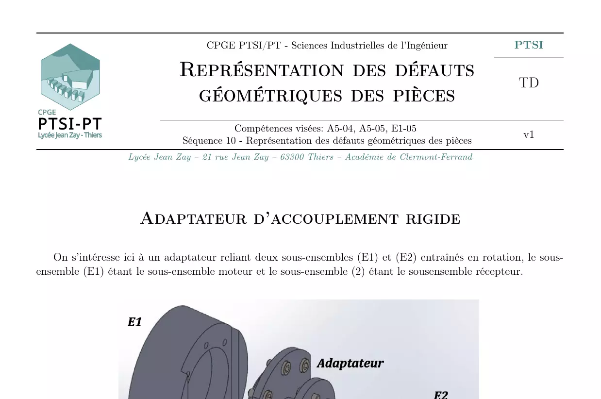 Adaptateur d'accouplement