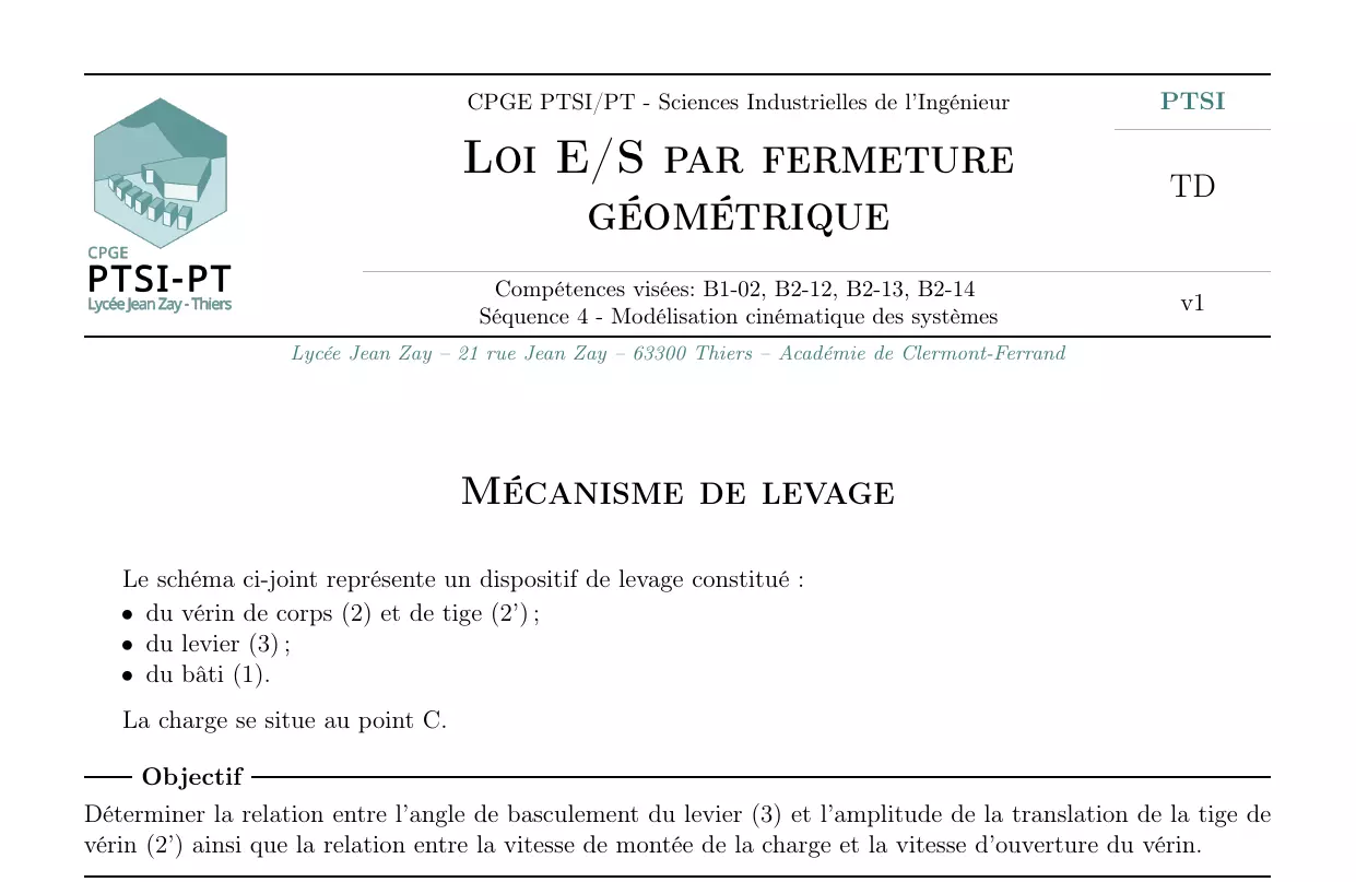 Système de levage