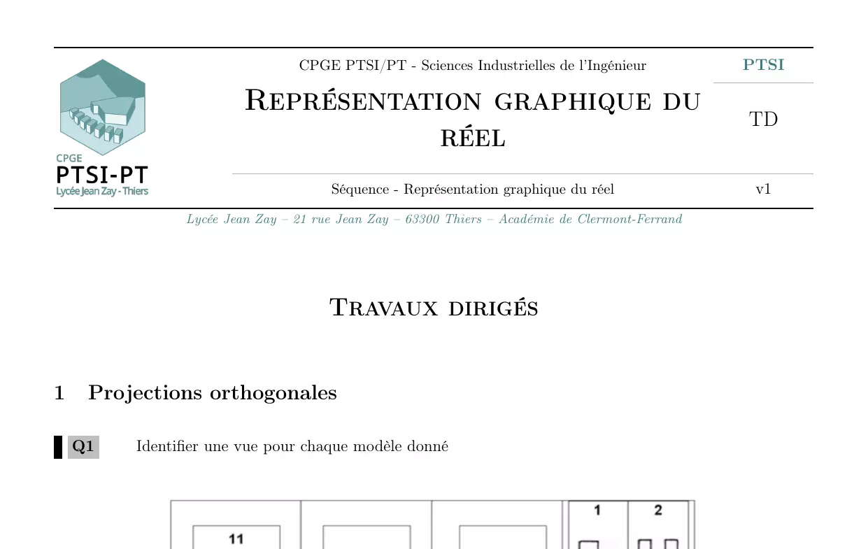 Représentation 2D / 3D
